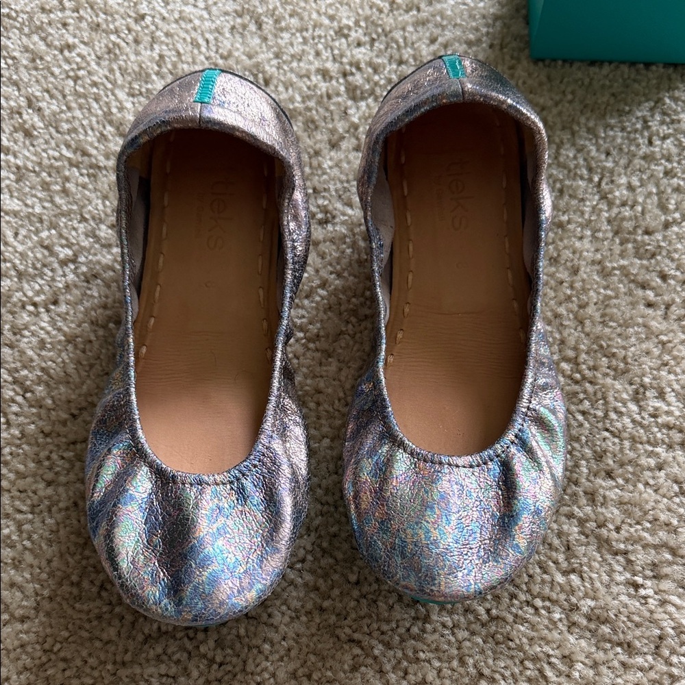 Tieks Love Potion  Lovestruck Metallic Iridescent Ballet Flats Full Set Size 8 - Picture 2 of 16